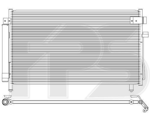 

FPS FP67K499X Радиатор кондиционера