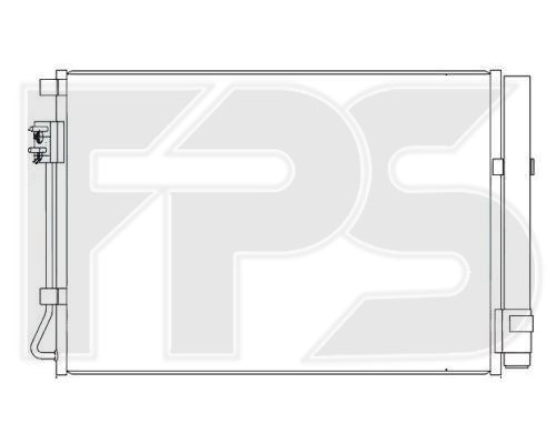 

FPS FP32K269X Радиатор кондиционера