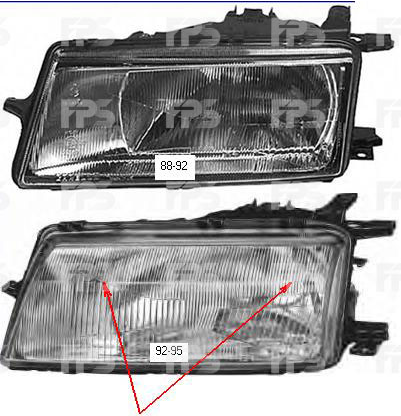 

FPS FP5076R14P Основная фара