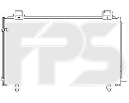 

FPS FP70K484X Радиатор кондиционера