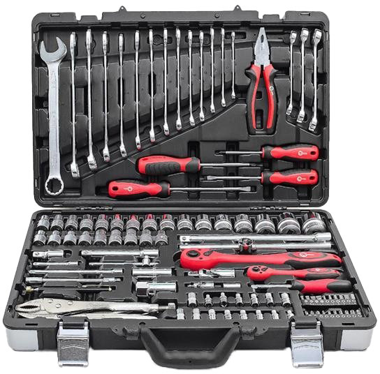 

Набор инструментов Intertool ET-7101 1/2", 1/4" 101 шт.﻿