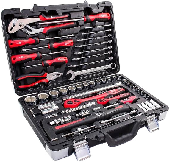 

Набор инструментов Intertool ET-7078 1/2", 1/4" 78 шт.