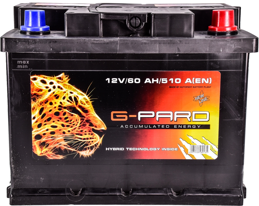 

Аккумулятор G-Pard 6 CT-60-R TRC06000