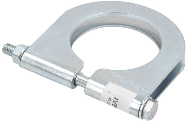 

Хомут Clamp IV810OC неразъемный с разрезной скобой 59-62 мм сталь оцинкованная W1 1 шт