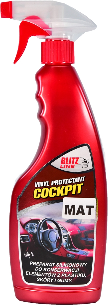 

Полироль для салона Blitz Line Vinyl Protectant Cockpit с матовым эфектом 500 мл 28470