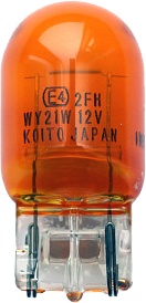 

Автолампа KOITO 1870A WY21W WX3х16q 21 W оранжевая