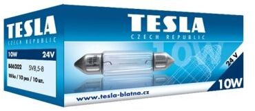 

Автолампа Tesla b86202 Standard C10W SV8,5-8 10 W прозрачный