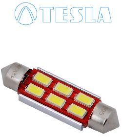 

Автолампа Tesla b96201 Canbus (6 SMD) C10W SV8,5-8