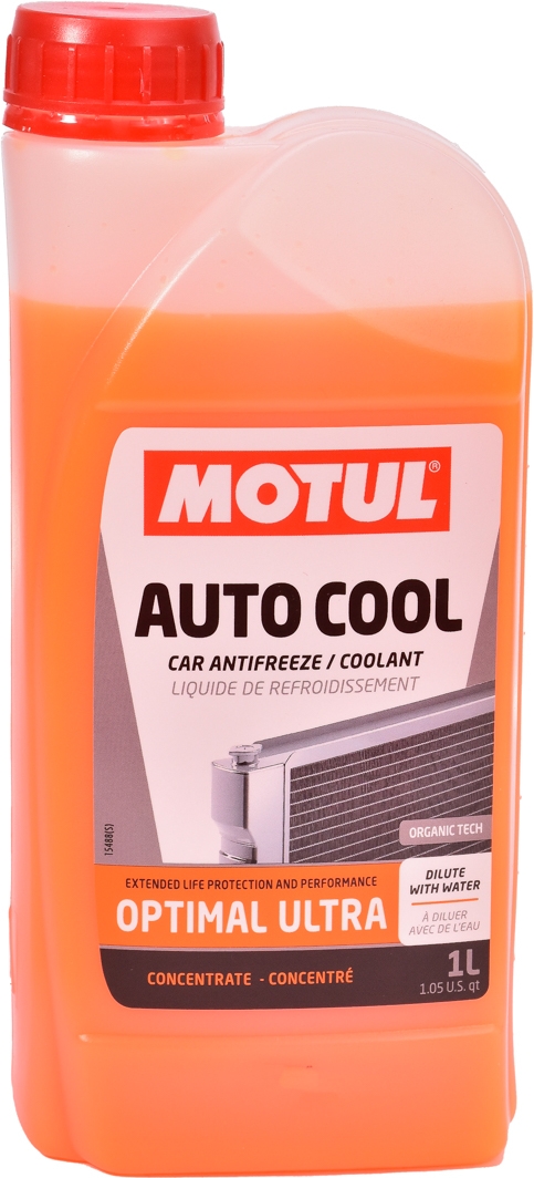 

Концентрат антифриза Motul Auto Cool Optimal Ultra G12+ оранжевый 109117