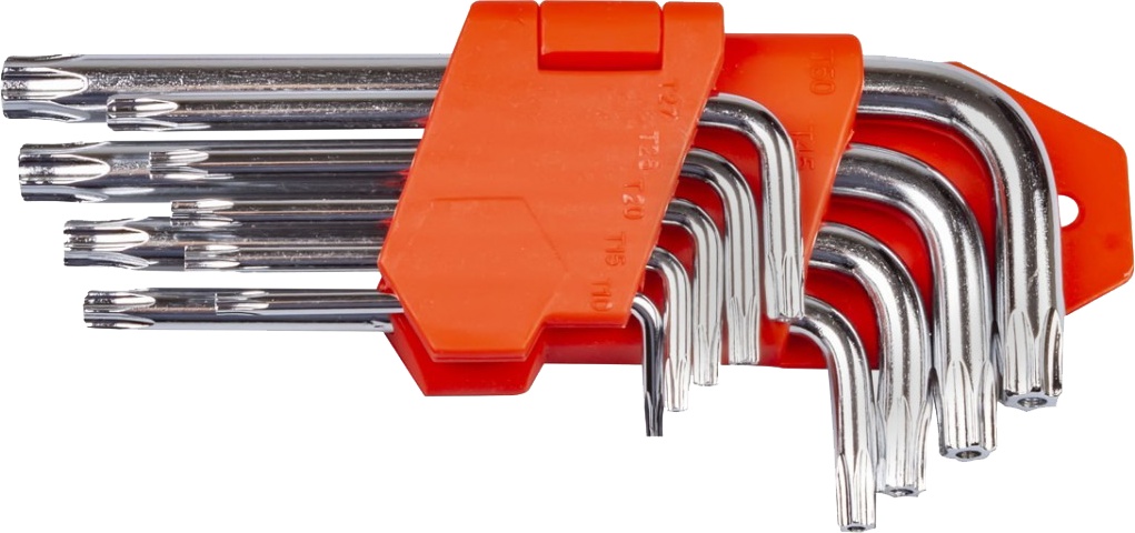 

Набор ключей TORX Lavita LA511603 T10H-T50H 9 шт