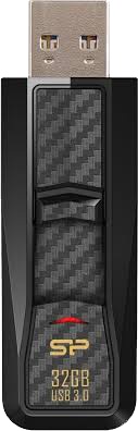 

Флешка Silicon Power Blaze B50 Black 32 ГБ SP032GBUF3B50V1K