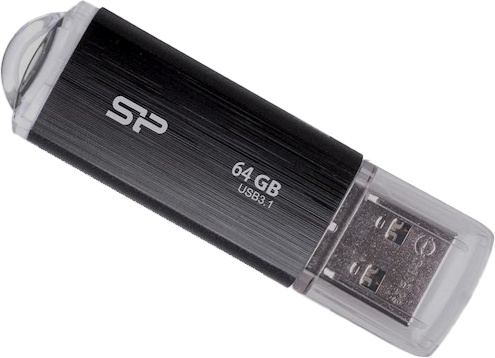 

Флешка Silicon Power Blaze B02 64 ГБ SP064GBUF3B02V1K