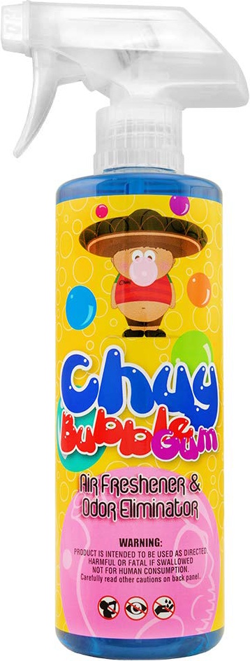 

Ароматизатор Chemical Guys Air Freshener & Odor Eliminator Chuy Bubble Gum 473 мл AIR_221_16