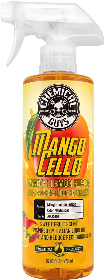 

Ароматизатор Chemical Guys Air Freshener & Odor Neutralizer Mangocello 473 мл AIR_226_16