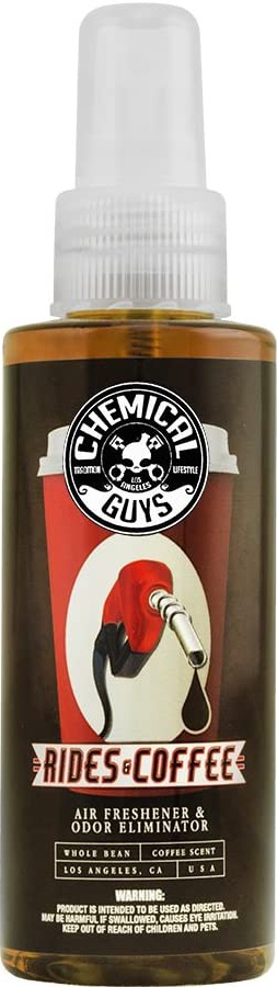 

Ароматизатор Chemical Guys Air Freshener & Odor Eliminator Rides & Coffee 118 мл AIR_236_04