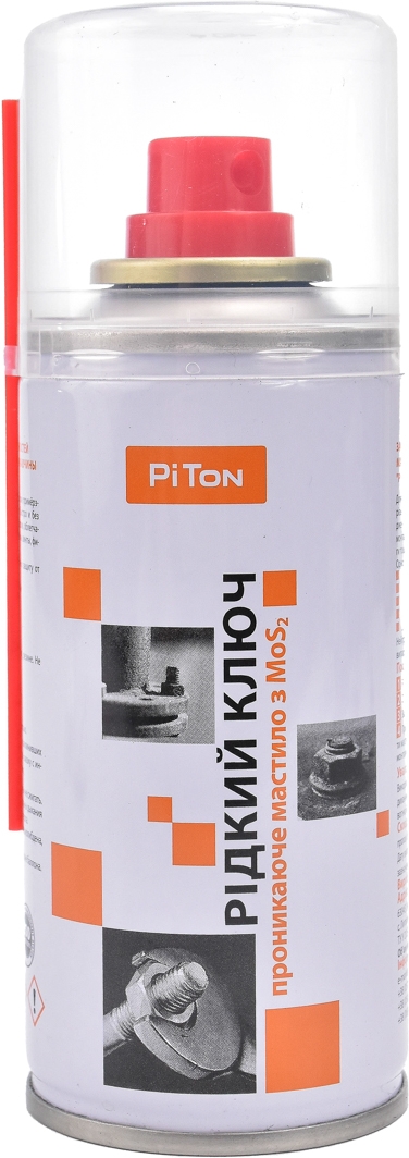 

Смазка PiTon проникающая "Жидкий ключ" с MoS2 439975