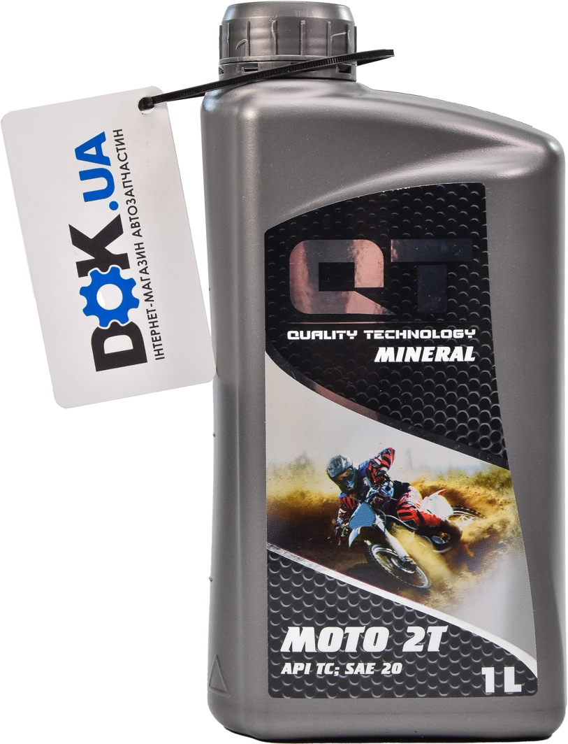 

Моторное масло 2T QT Moto 20W минеральное QT1520001