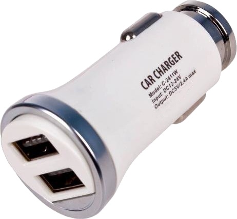 

USB зарядка в авто Pulso C-2411W