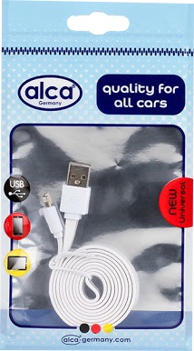 

Кабель Alca 510720AL USB - Apple Lighting 1 м
