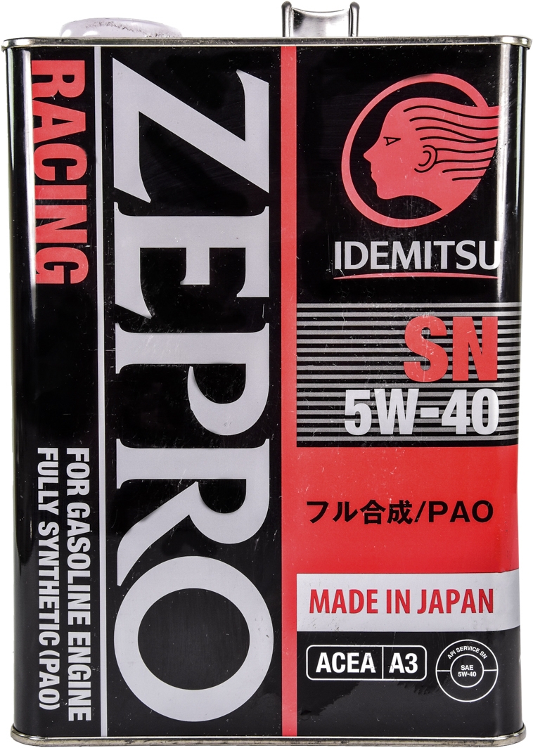 

Моторное масло Idemitsu Zepro Racing 5W-40 синтетическое 3585041