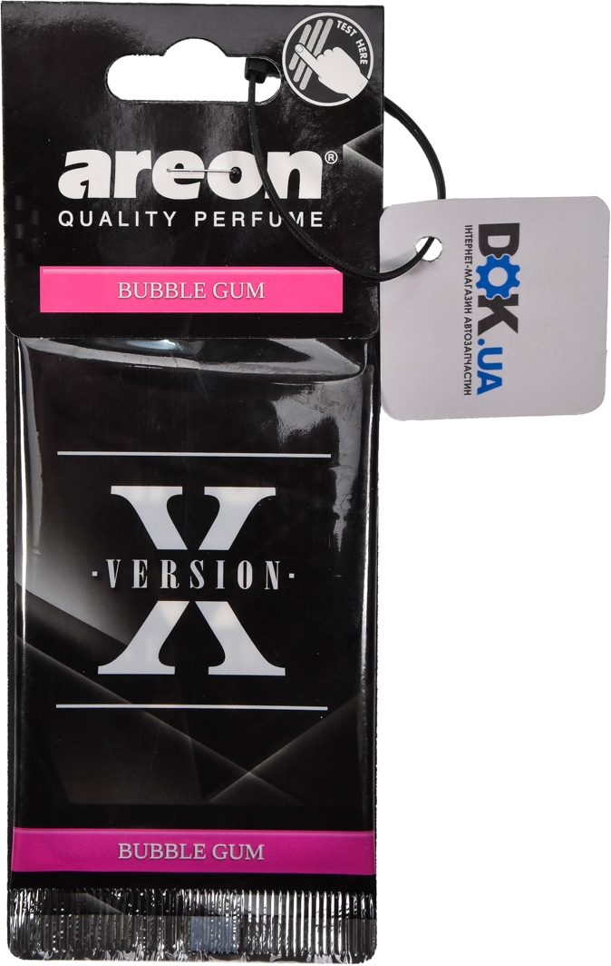 

Ароматизатор Areon X-Version Bubble Gum AXV03