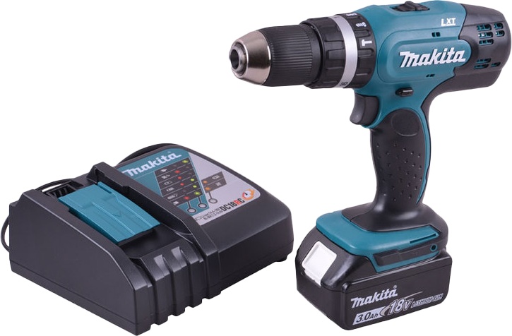 

Шуруповерт Makita аккумуляторный DHP453RFX8 (1 аккумулятор + ЗУ)