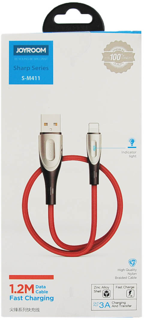 

Кабель Joyroom Sharp S-M411 RL058036 USB - Micro USB 1,2 м