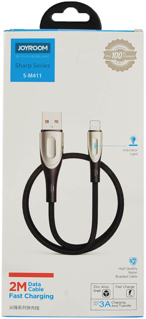 

Кабель Joyroom Sharp S-M411 RL058037 USB - Micro USB 2 м