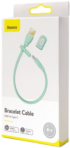 

Кабель Baseus Bracelet CATFH-06A USB - USB type-C 0,2 м