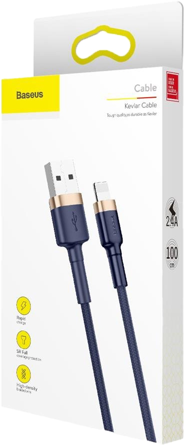 

Кабель Baseus Cafule CALKLF-BV3 USB - Apple Lightning 1 м