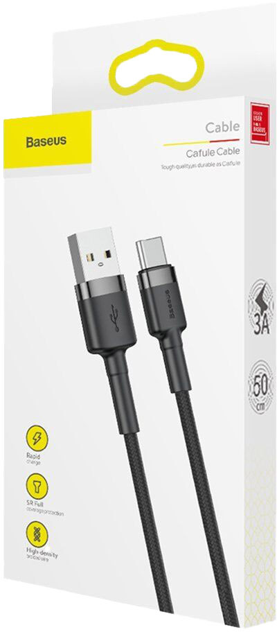 

Кабель Baseus Cafule CATKLF-AG1 USB - Micro USB 0,5 м