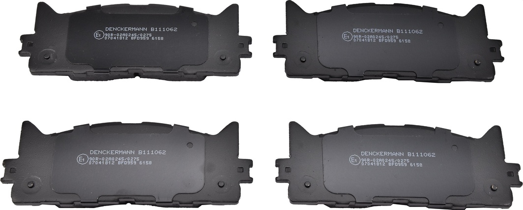 

Denckermann B111062 Тормозные колодки