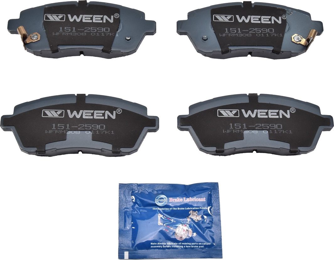 

Ween 1512590 Тормозные колодки
