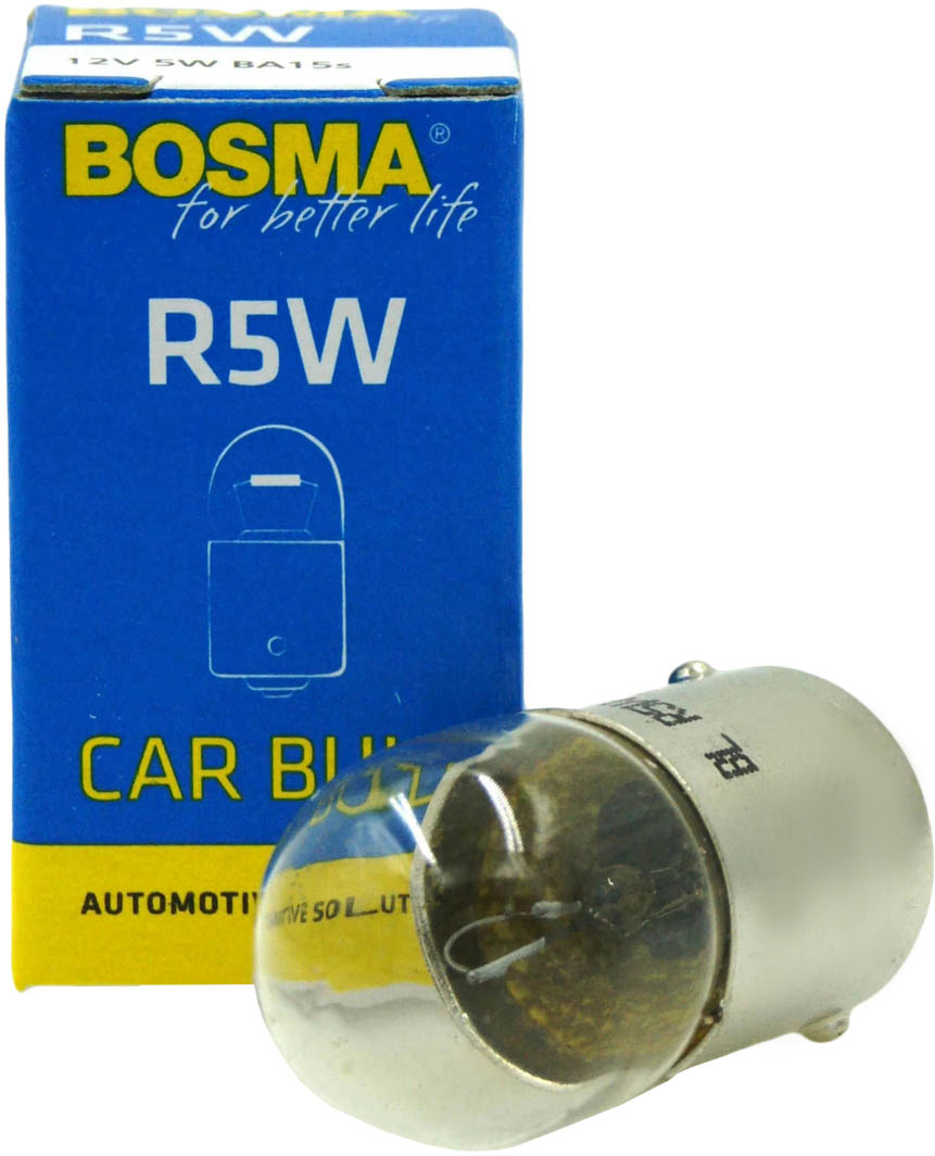 

Автолампа Bosma 1581s R5W BA15s 5 W