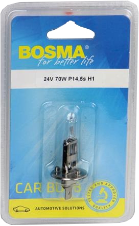 

Автолампа Bosma 0324B H1 P14,5s 70 W