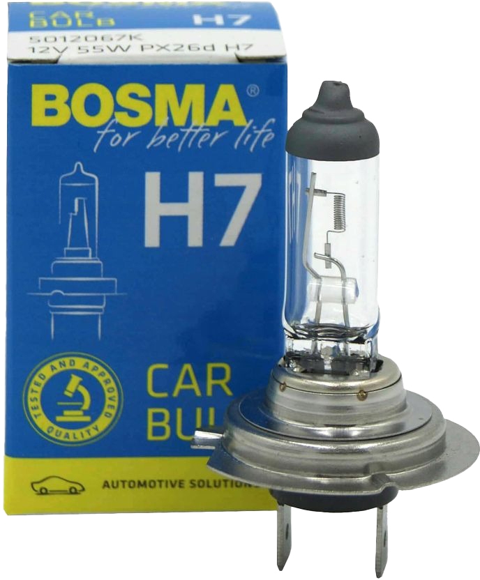 

Автолампа Bosma 1468 H7 PX26d 55 W