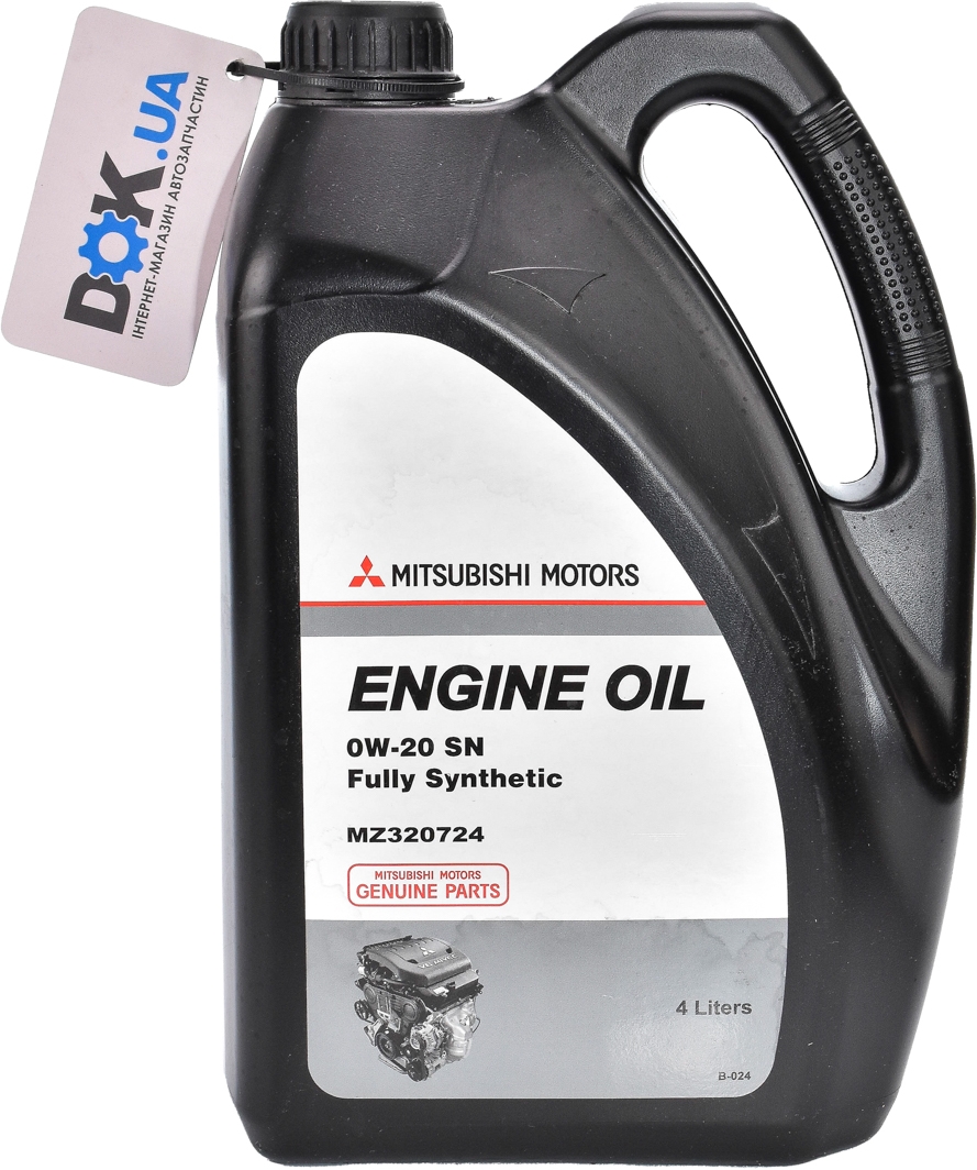 

Моторное масло Mitsubishi Engine Oil SN 0W-20 синтетическое MZ320724