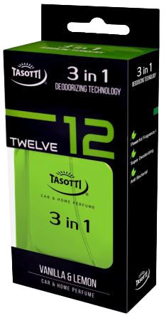 

Ароматизатор Tasotti 3 in 1 Vanilla & Lemon 50 мл 27614