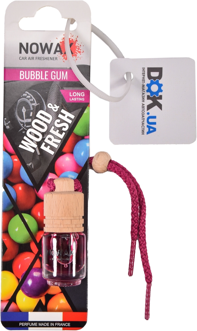 

Ароматизатор Nowax Wood&Fresh Bubble Gum NX07702