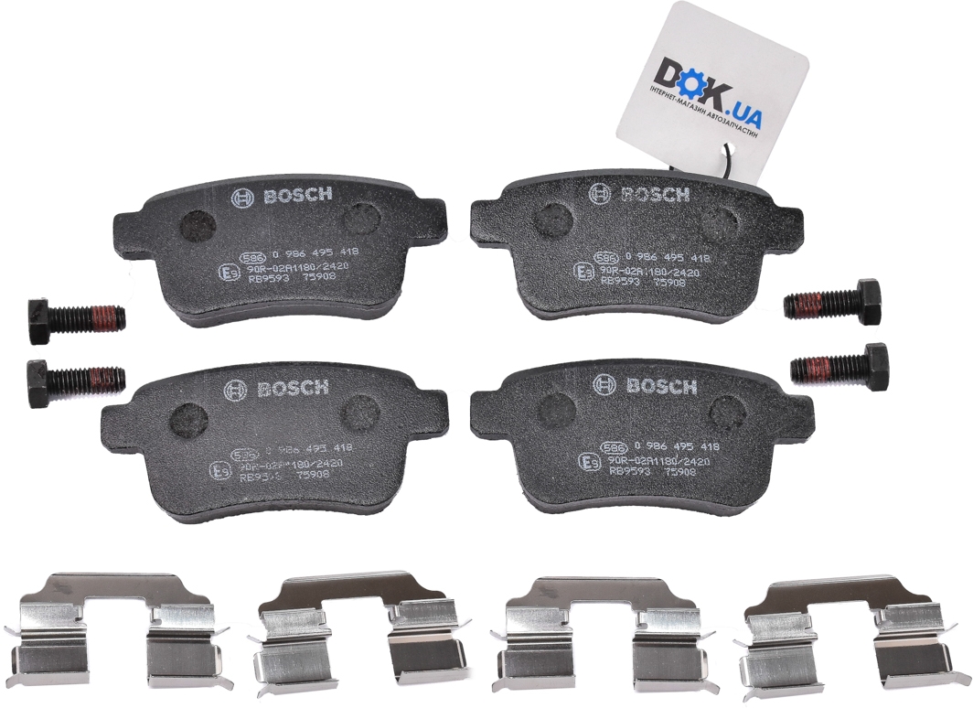 

Bosch 0986495418 Тормозные колодки
