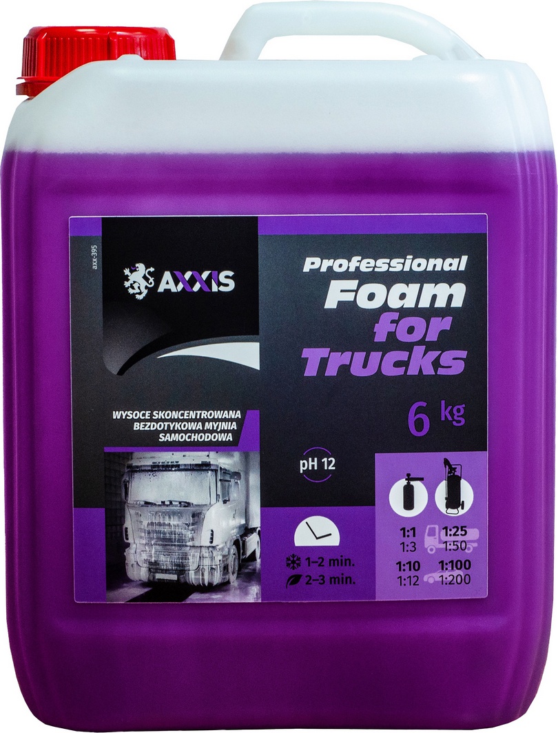 

Концентрат автошампуня Axxis Professional Foam for Trucks AXX-395