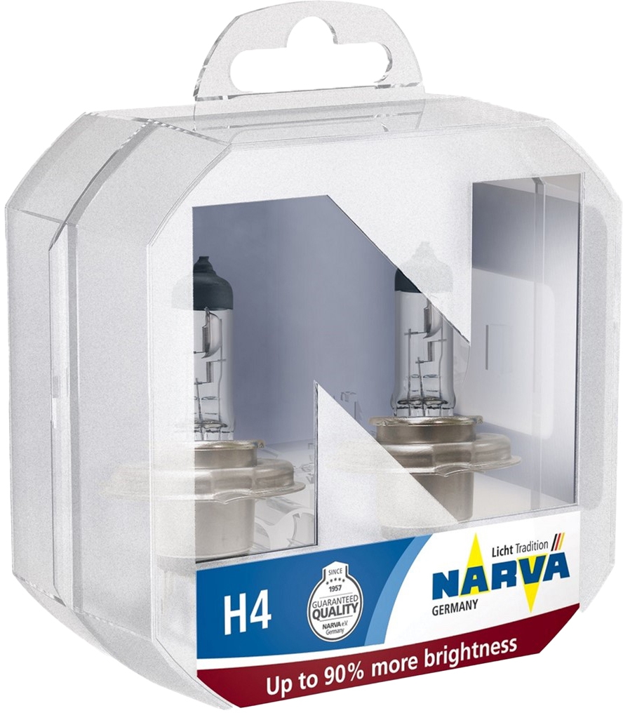 

Автолампа Narva 480032box Range Power 90 H4 P43t 55 W 60 W прозрачная