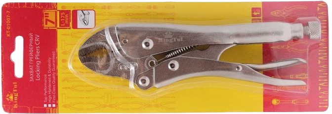 

Клещи зажимные KingTul kraft kt0100707 175 мм