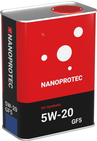 

Моторное масло Nanoprotec GF5 HC-Synthetic 5W-20 синтетическое NP2224520