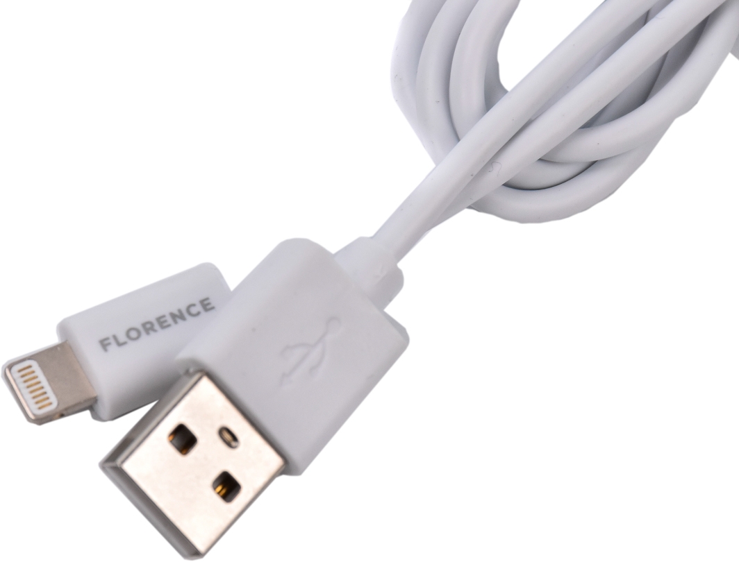 

Кабель Florence FL2110WL USB - Apple Lightning 1 м