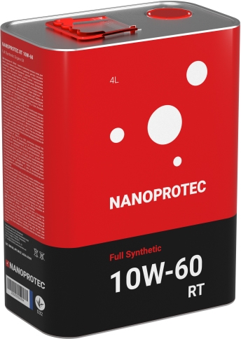 

Моторное масло Nanoprotec RT 10W-60 синтетическое NP2220504