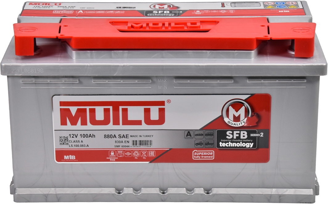 

Аккумулятор Mutlu 6 CT-100-R SMF60044