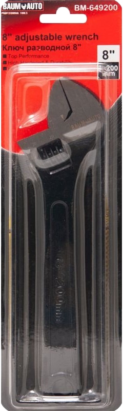 

Ключ разводной BaumAuto BM-649200 I-образный 0-25 мм