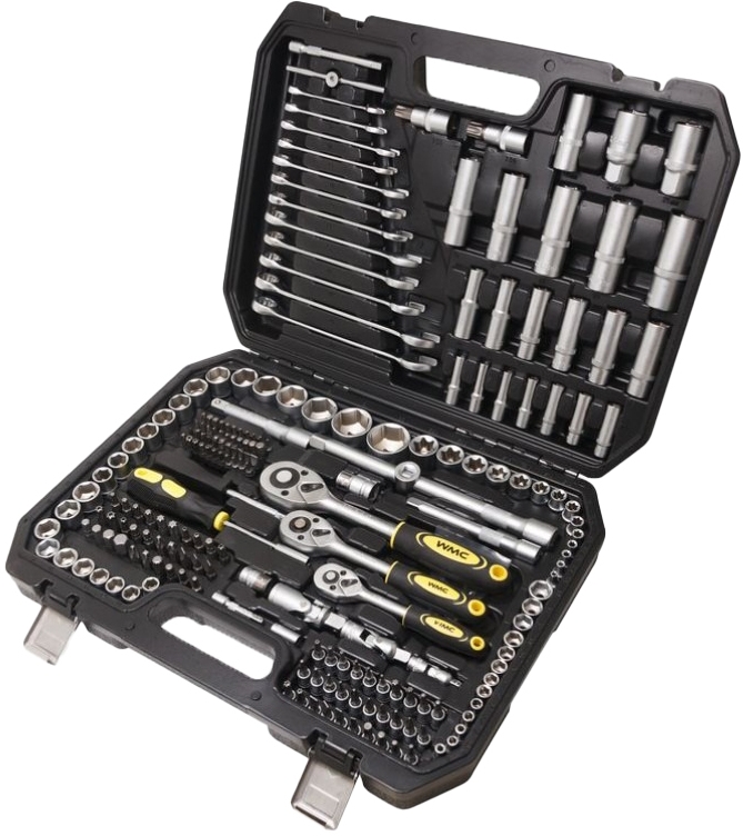 

Набор инструментов WMC Tools 38841 1/2", 3/8", 1/4" 216 шт.