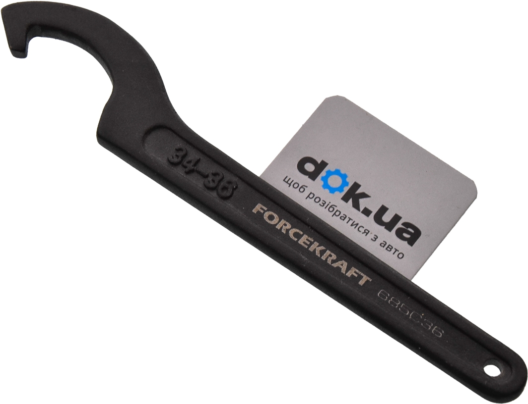 

Ключ шлицевой ударный Forcekraft FK-685C36 I-образный 34-36 мм